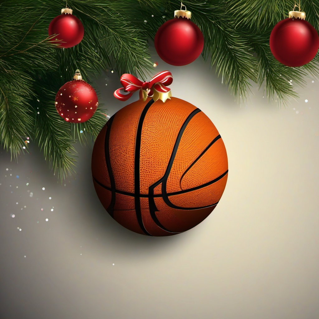 Christmas Background Wallpaper - christmas basketball background  