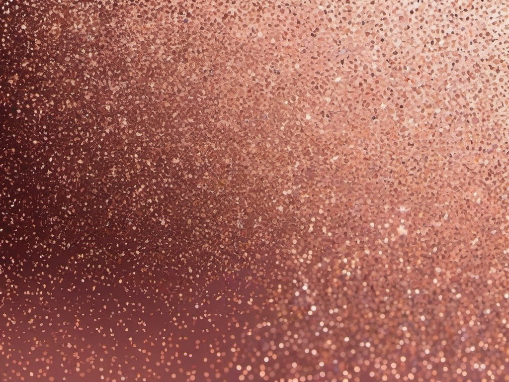 Rose Gold Glitter Vector  