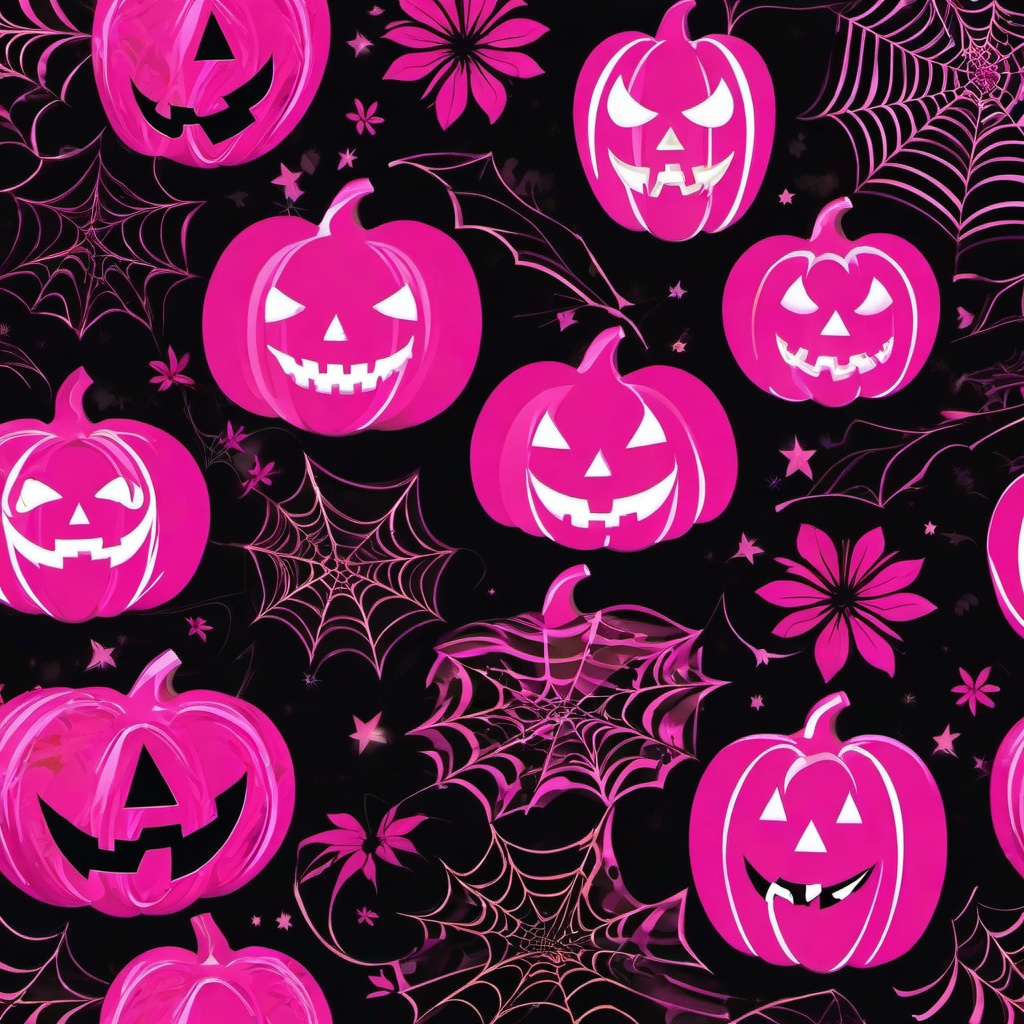 Halloween Background Wallpaper - pink pumpkin wallpaper  