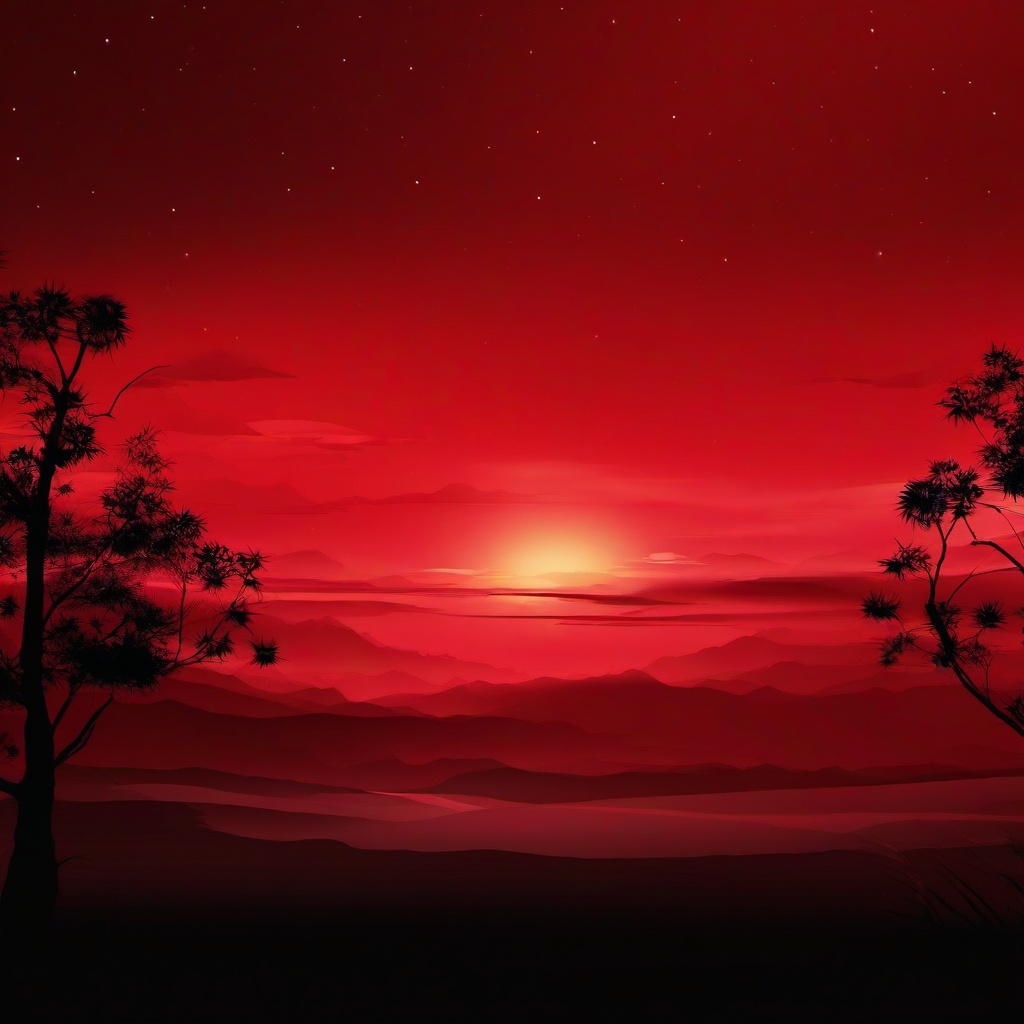 Red Background Wallpaper - red sky background  