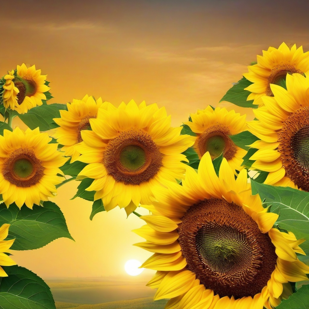 Sunflower Background Wallpaper - sunflower background hd  