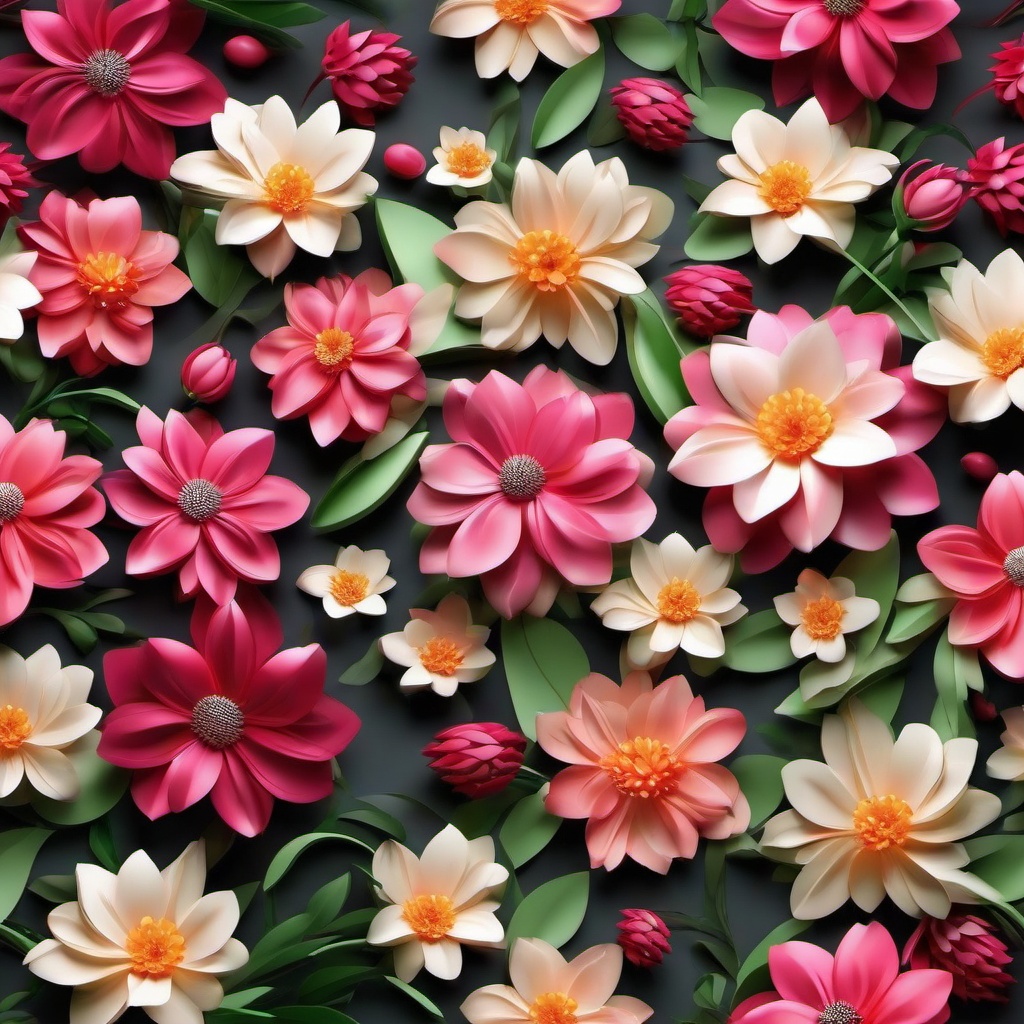 Flower Background Wallpaper - 3d flower wallpaper  