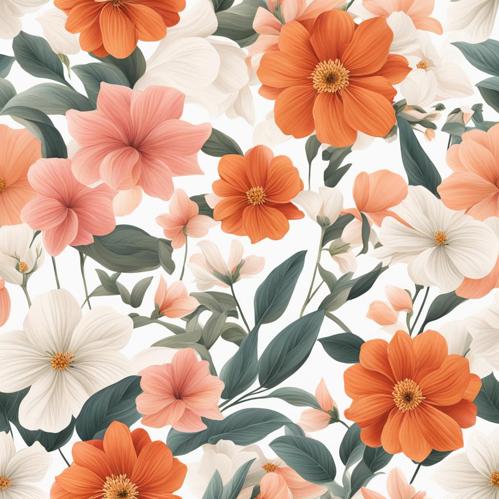 flower clipart - floral design featuring delicate petals. 