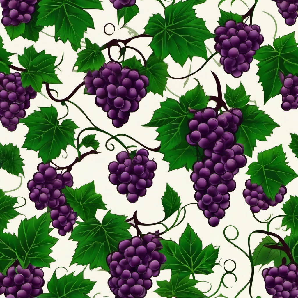 simple grape vine tattoo  simple vector color tattoo