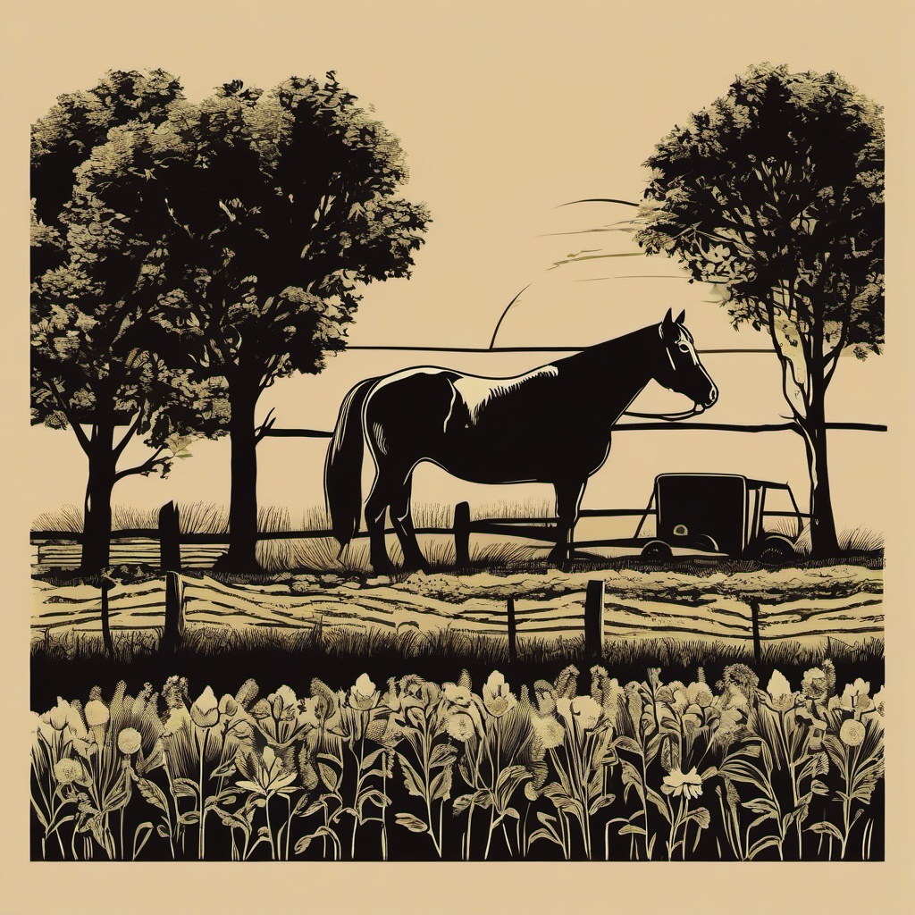 Vintage Farm Life , vintage t shirt vector art