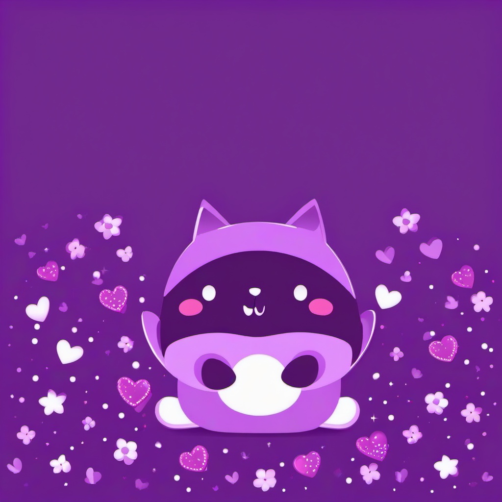 Purple Background Wallpaper - kawaii purple wallpaper  