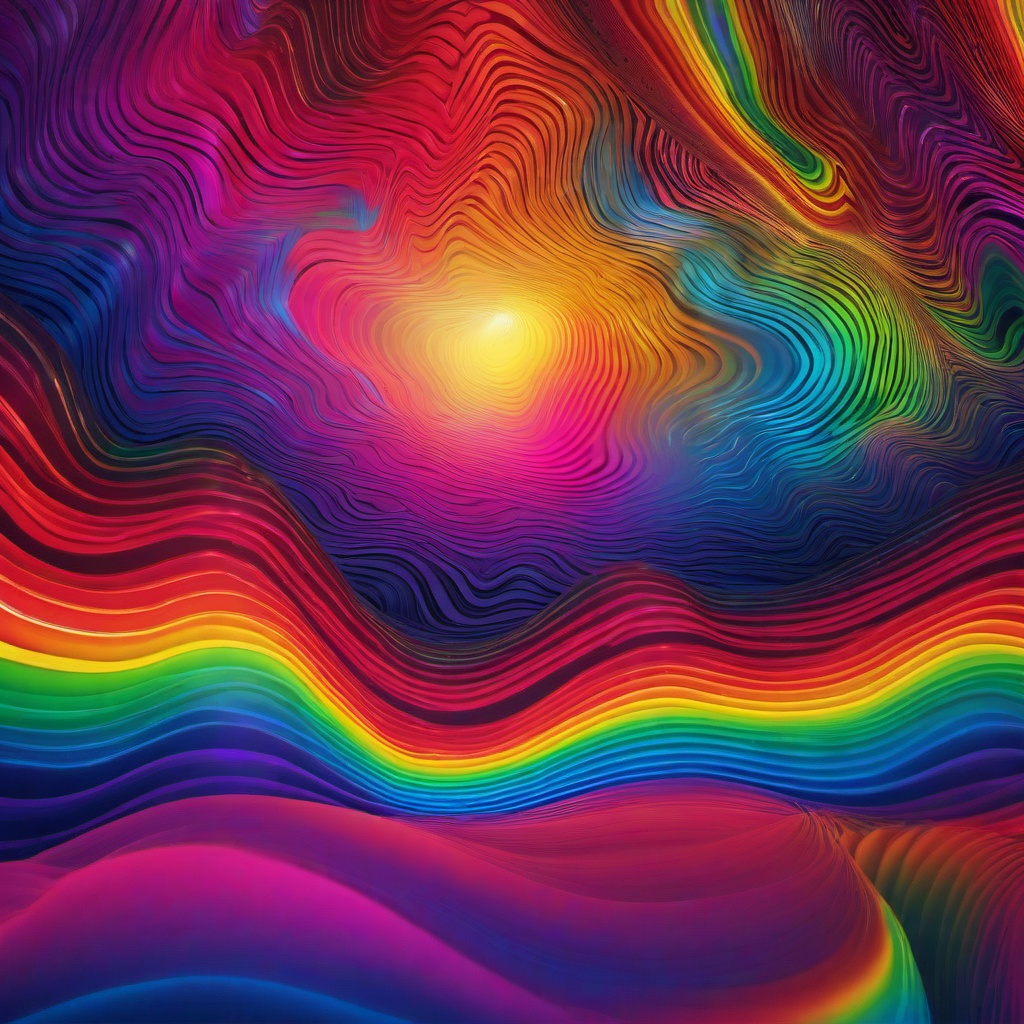 Rainbow Background Wallpaper - trippy rainbow background  