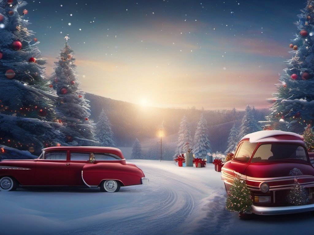 Christmas Movie Background  