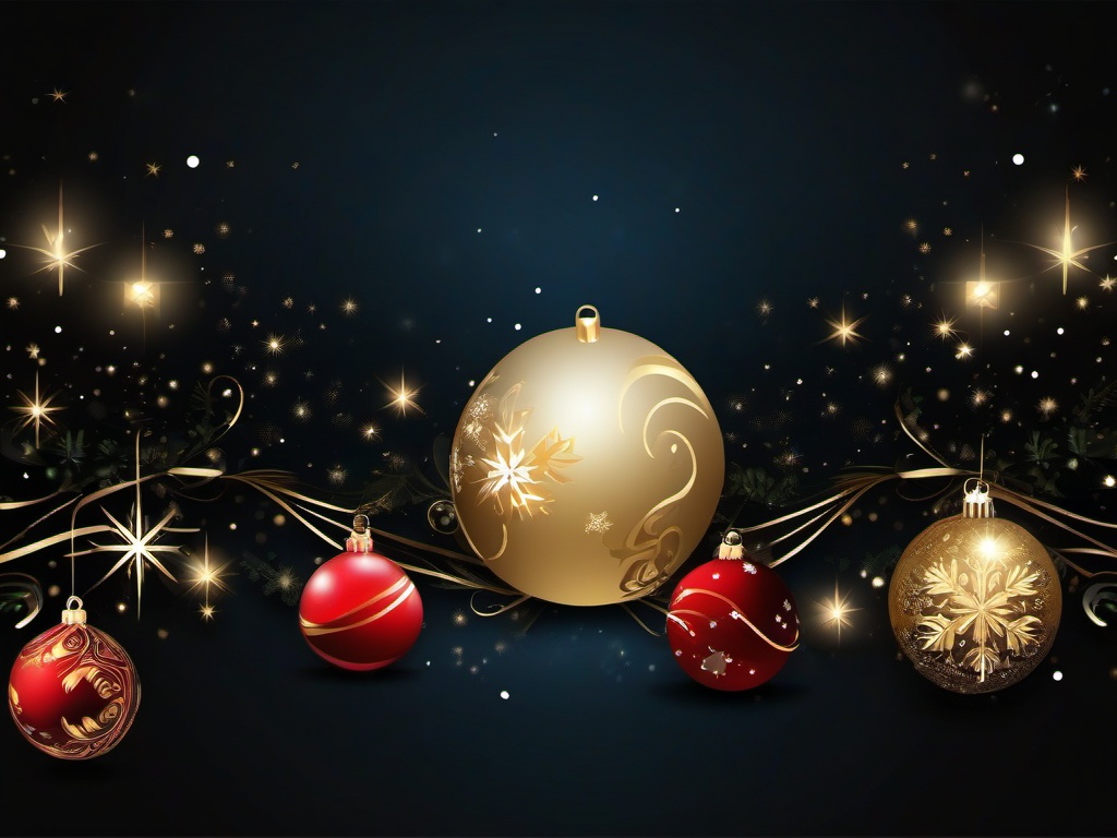 Christmas Dark Background  