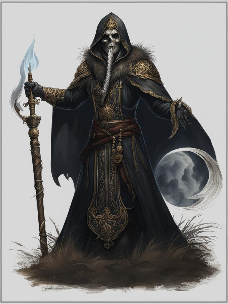 koschei the deathless - the malevolent sorcerer from russian folklore, a foe of heroes. 