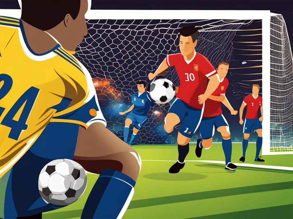 football clipart - ready for an exciting match. 