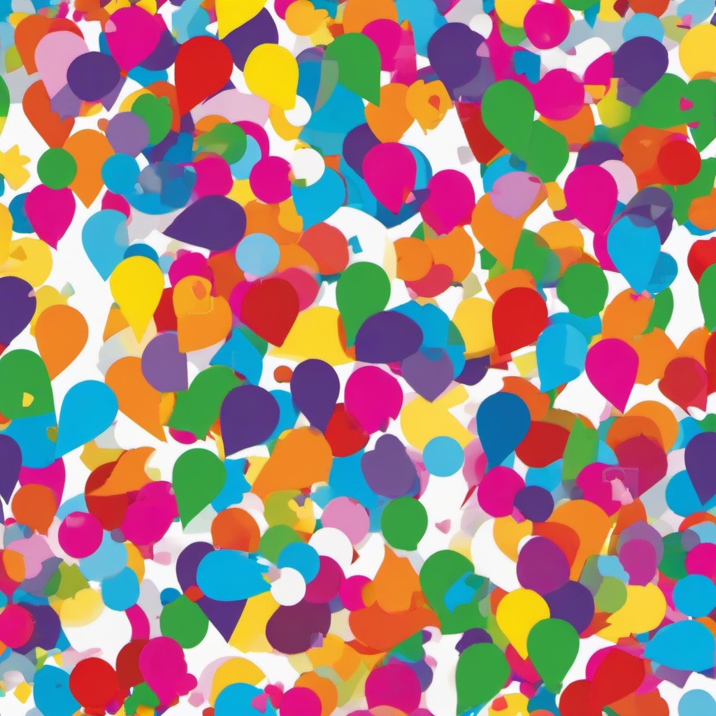 Thumbs Up clipart - thumbs up with confetti  vector clipart