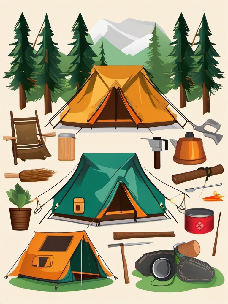 Camping  clipart