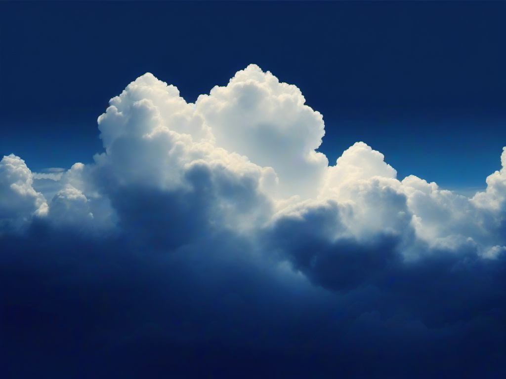 Dark Blue Cloud Wallpaper  ,desktop background wallpaper