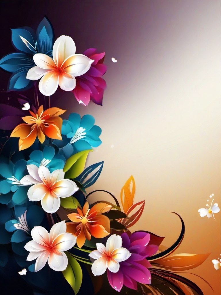 Flower Background Wallpaper - abstract flowers wallpaper  