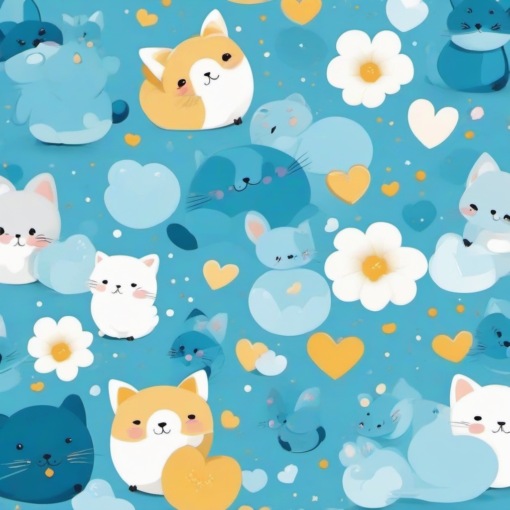 Blue Wallpaper Cute - Blue hues with cuteness  ,background wallpaper