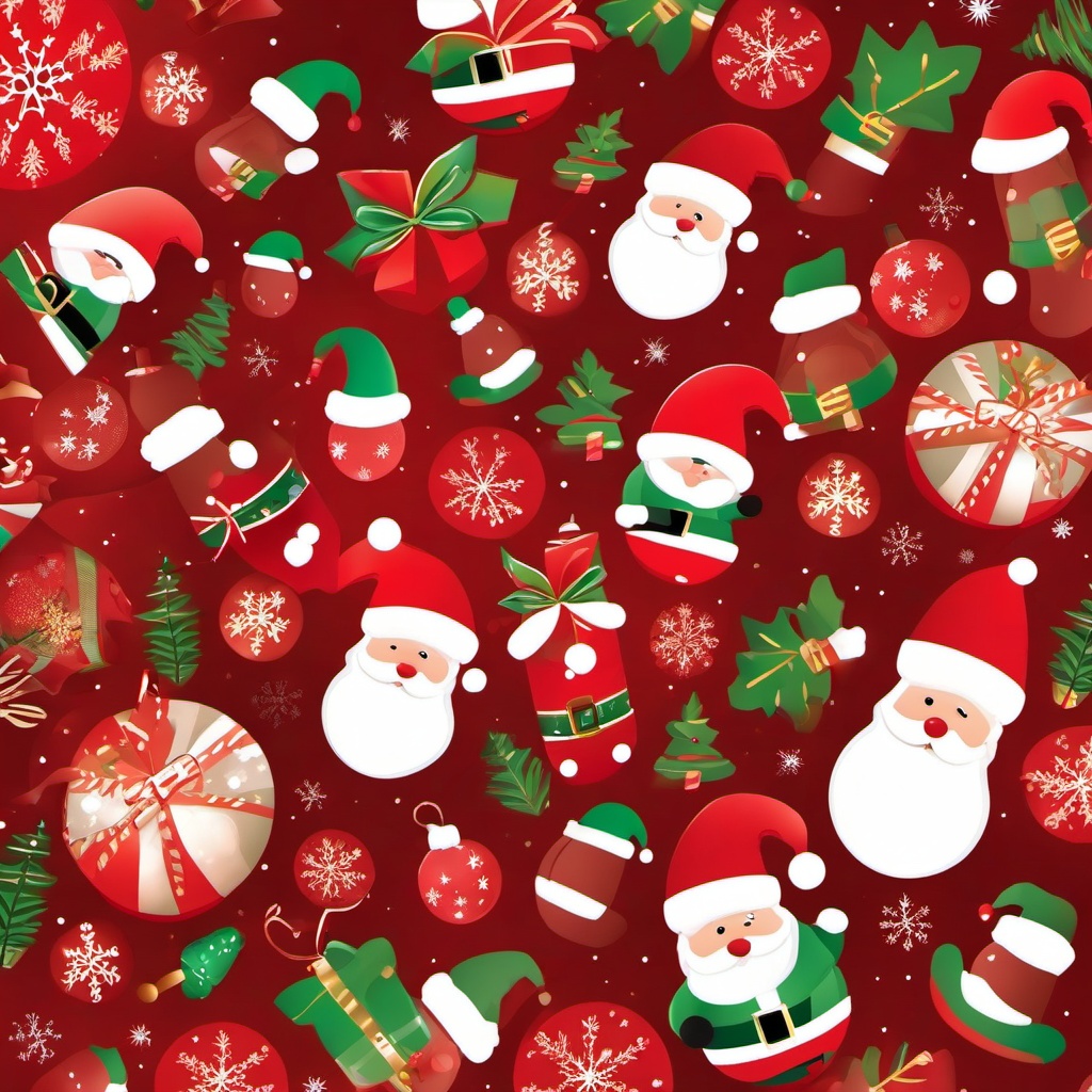 Christmas Background Wallpaper - santa iphone wallpaper  