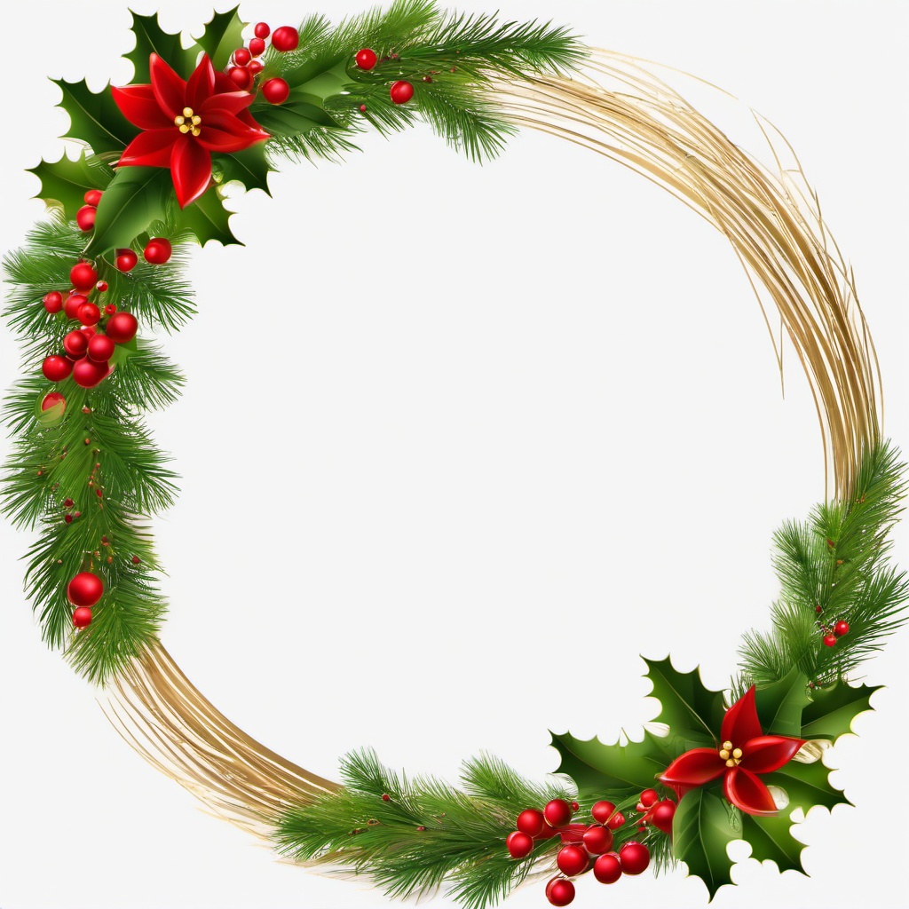 Christmas Wreath  clipart