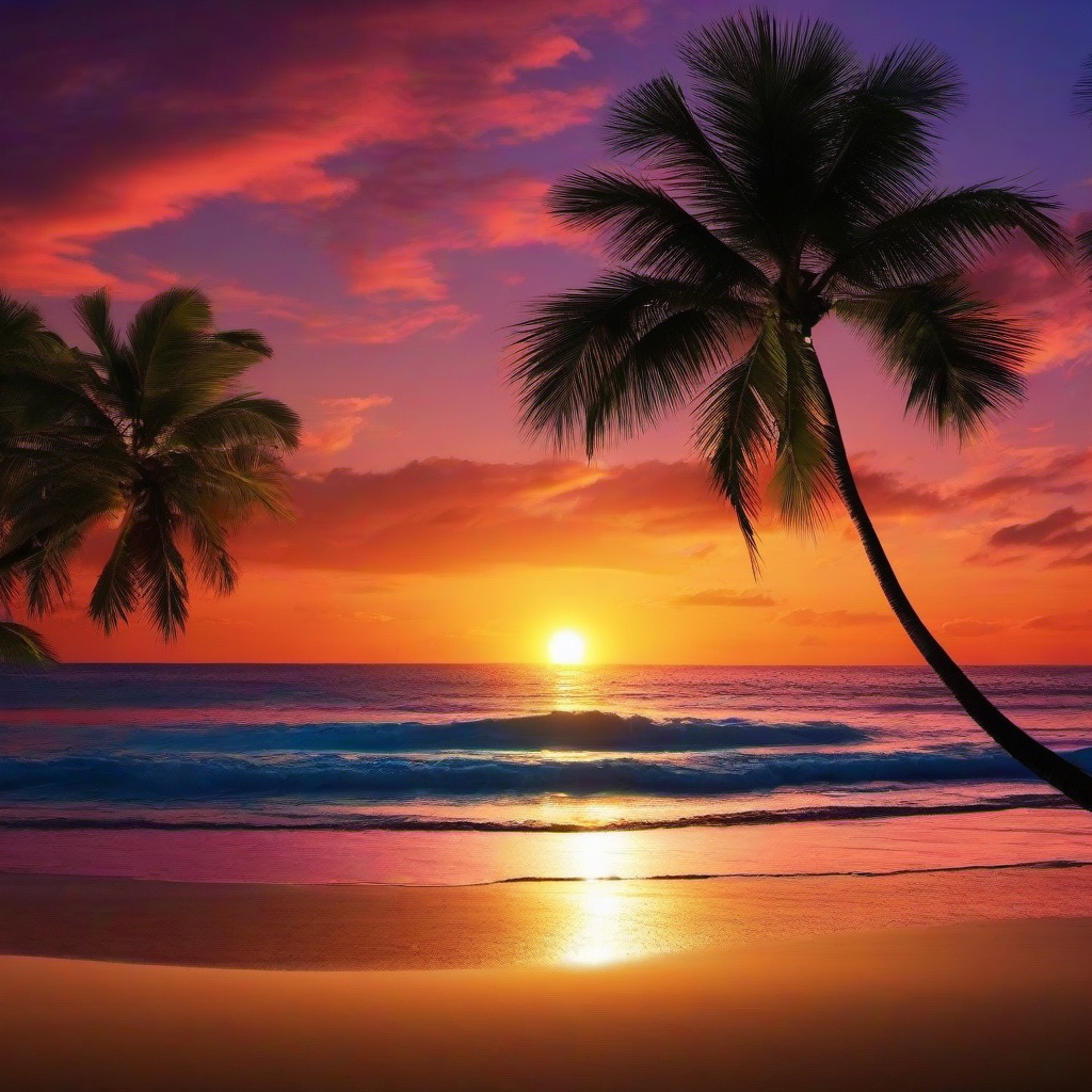 Beach Background Wallpaper - beach and sunset wallpaper  