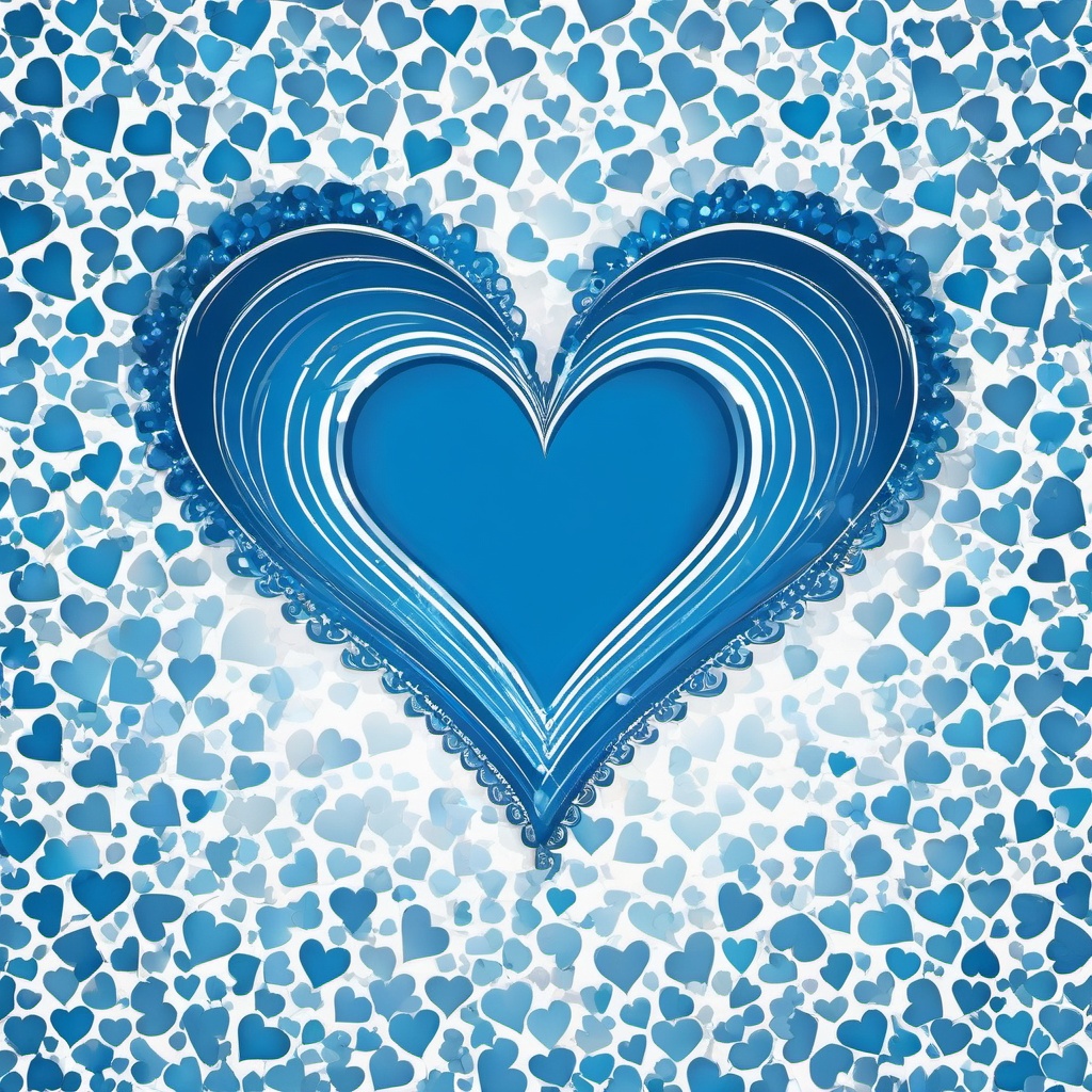 Heart Background Wallpaper - blue and white heart wallpaper  