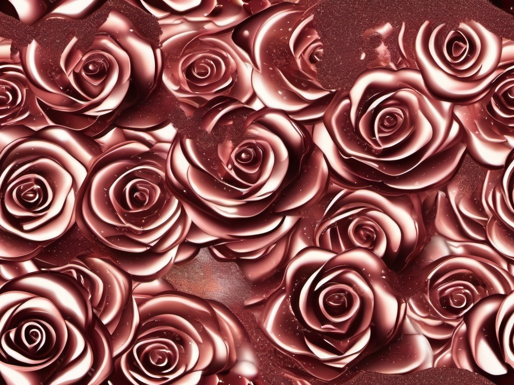 Glitter Rose Gold Background  