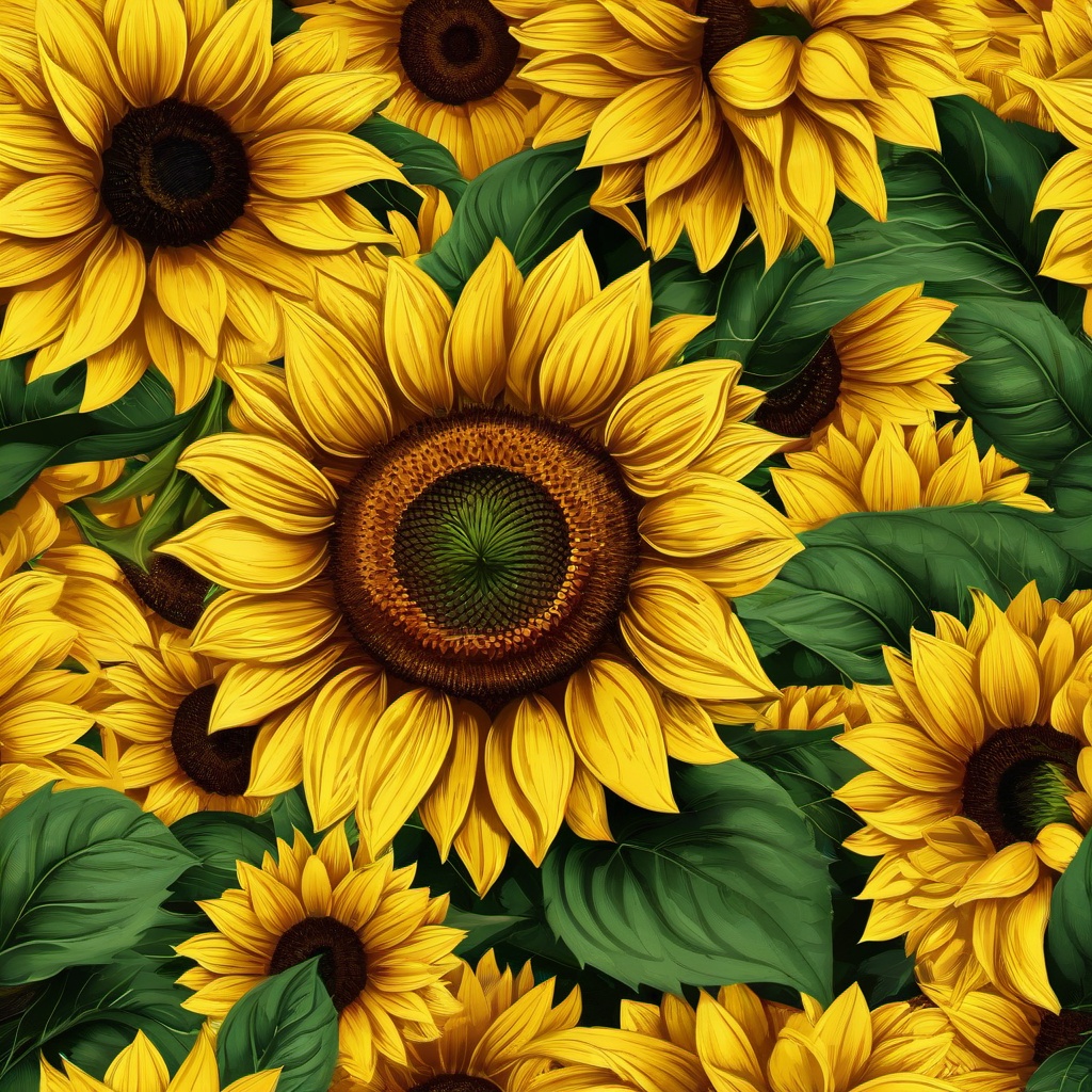 Sunflower Background Wallpaper - yellow sunflower background  
