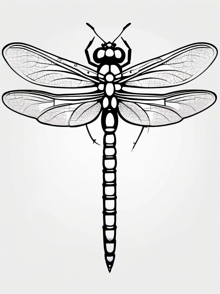 drawing of a cartoon dragonfly  minimal rough sketch scribbles,doodles,black and white