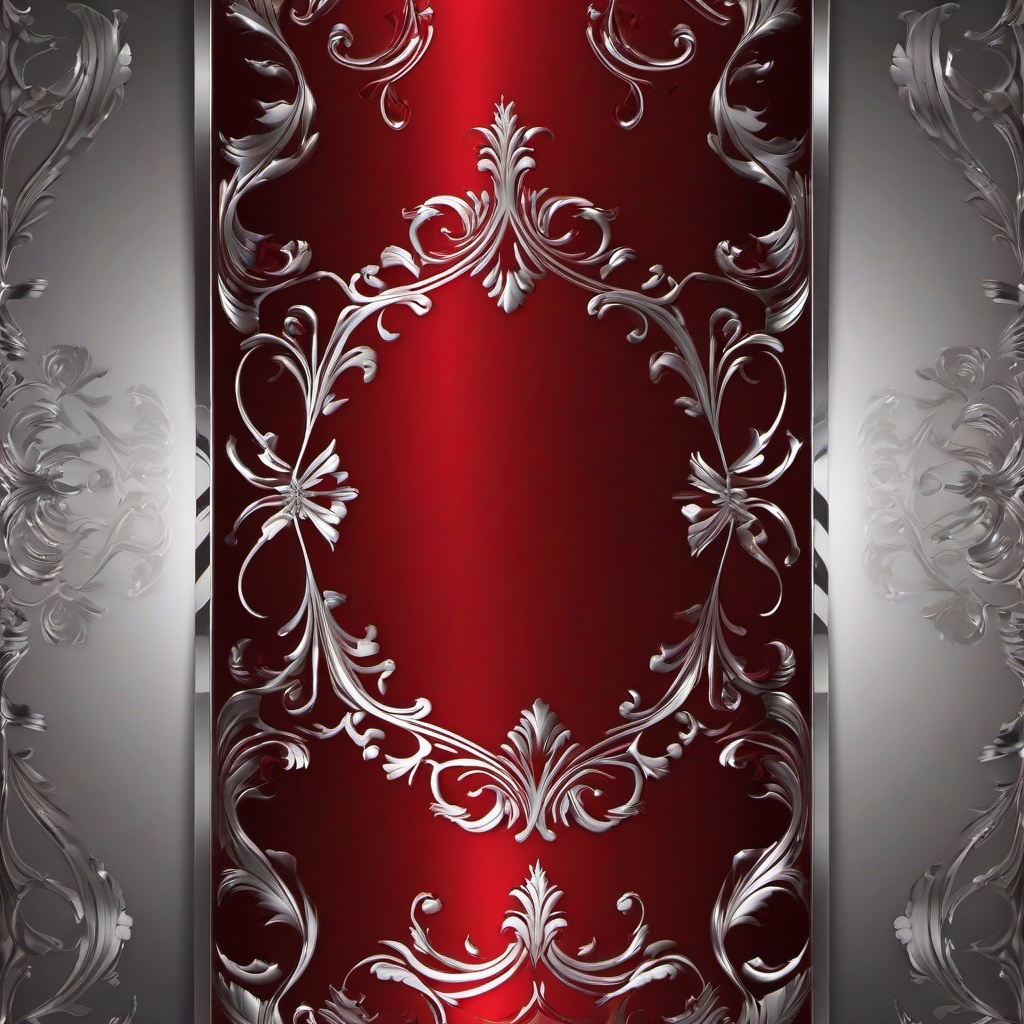 Red Background Wallpaper - silver and red background  