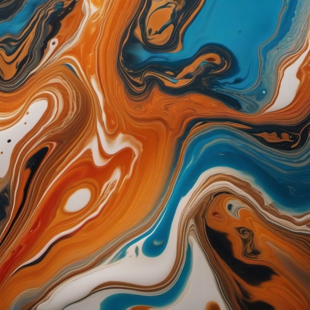 Fluid acrylic pour on textured surfaces top view, product photoshoot realistic background, hyper detail, high resolution