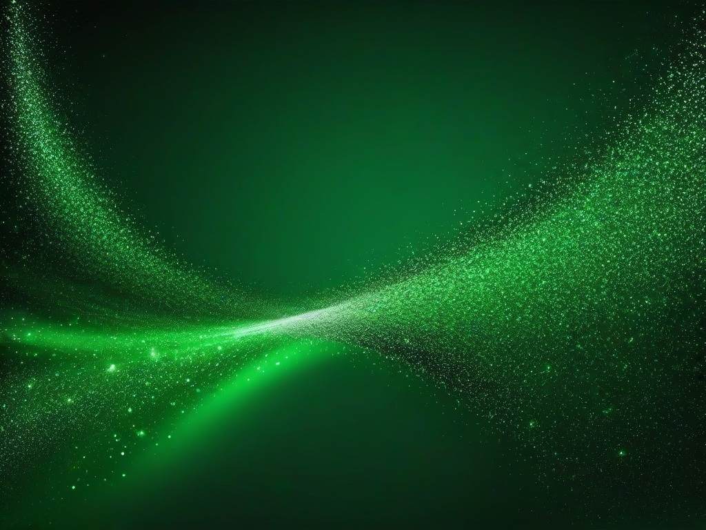 Dark Green Sparkle Background  