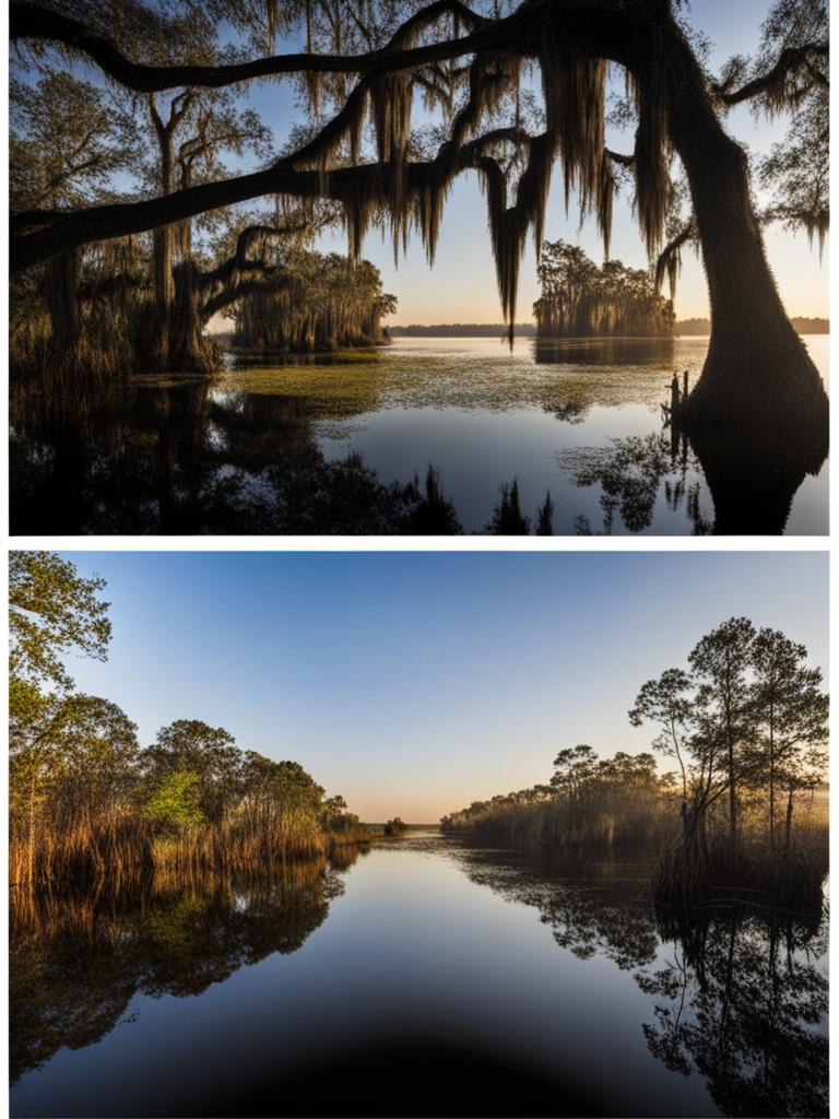 manchac swamp, usa - takes an eerie boat tour through a haunted louisiana swamp. 