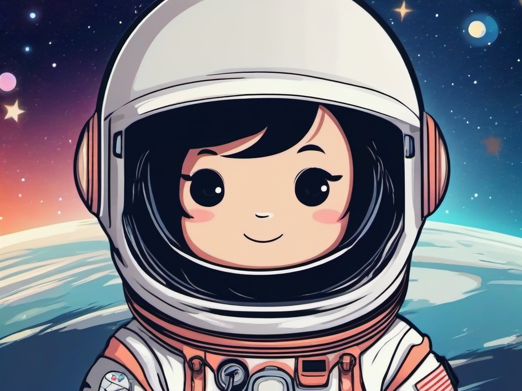 cute astronaut wallpaper  background