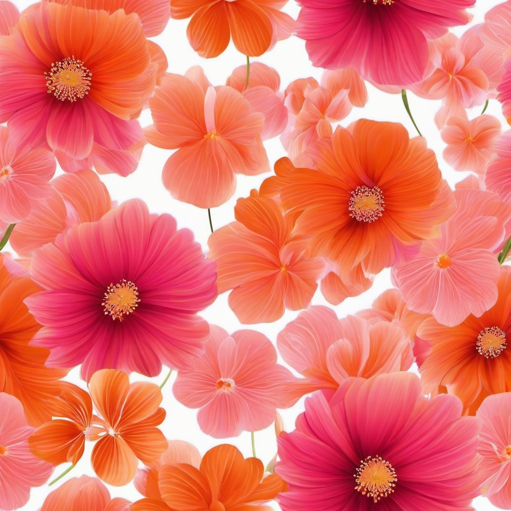 Orange Background Wallpaper - pink and orange flower background  