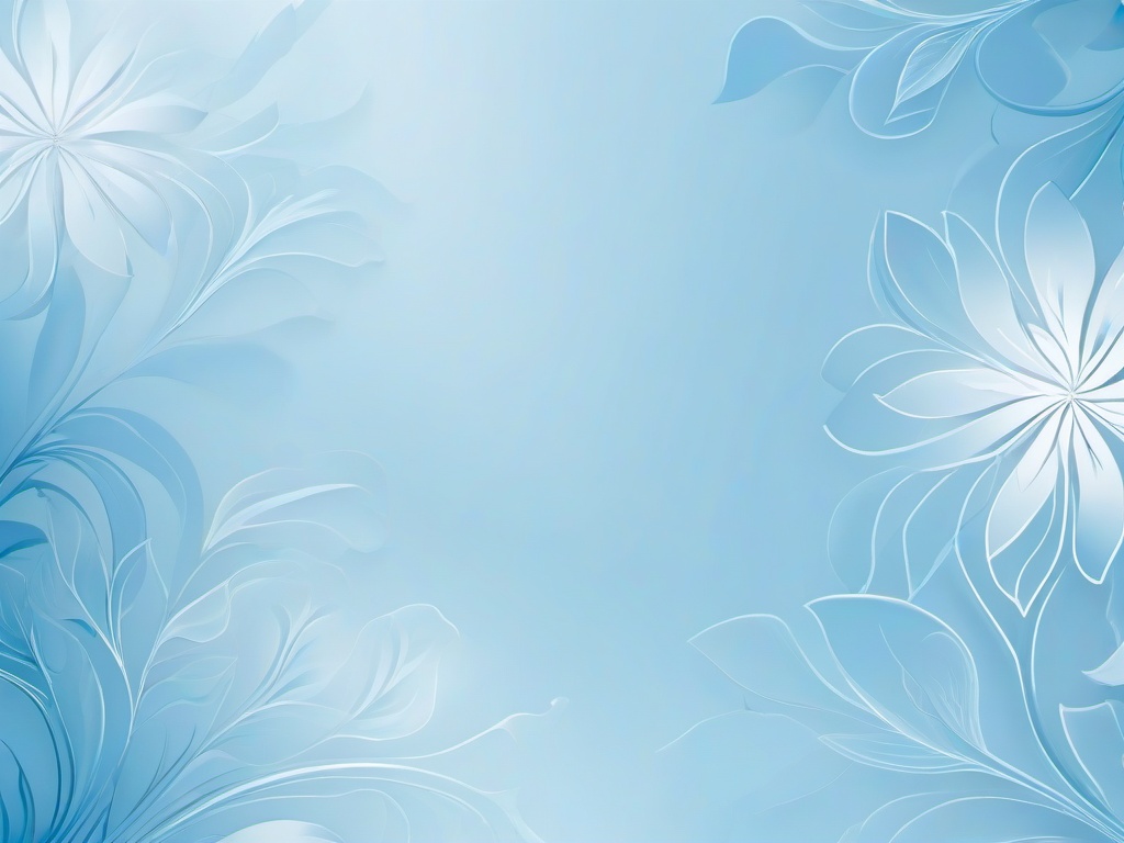 Background Blue Flower-Light blue with delicate floral patterns in soft hues  background wallpaper