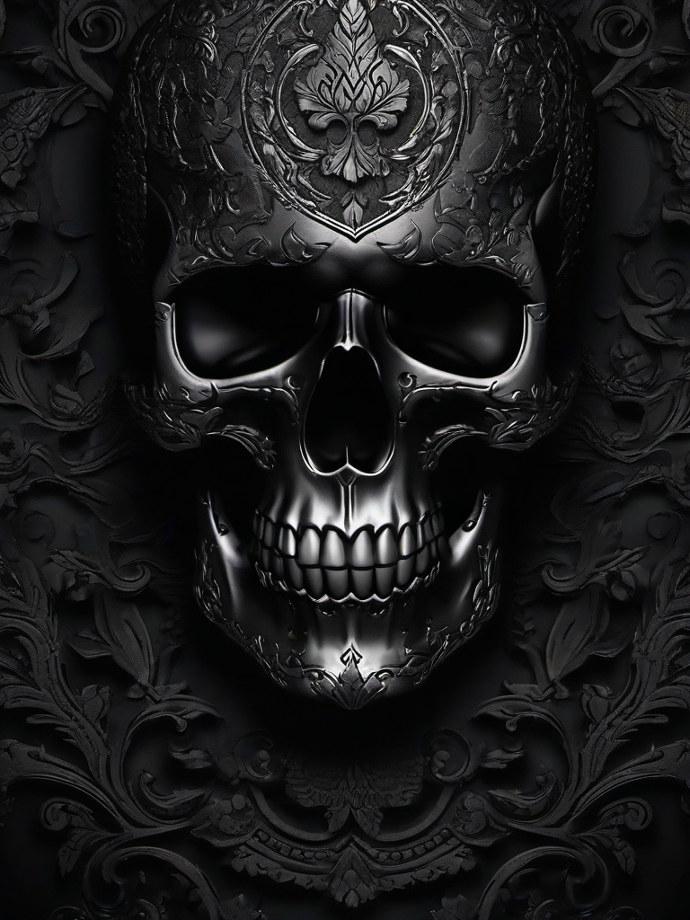 Dark Skull Wallpaper 4K  ,mobile iphone background wallpaper