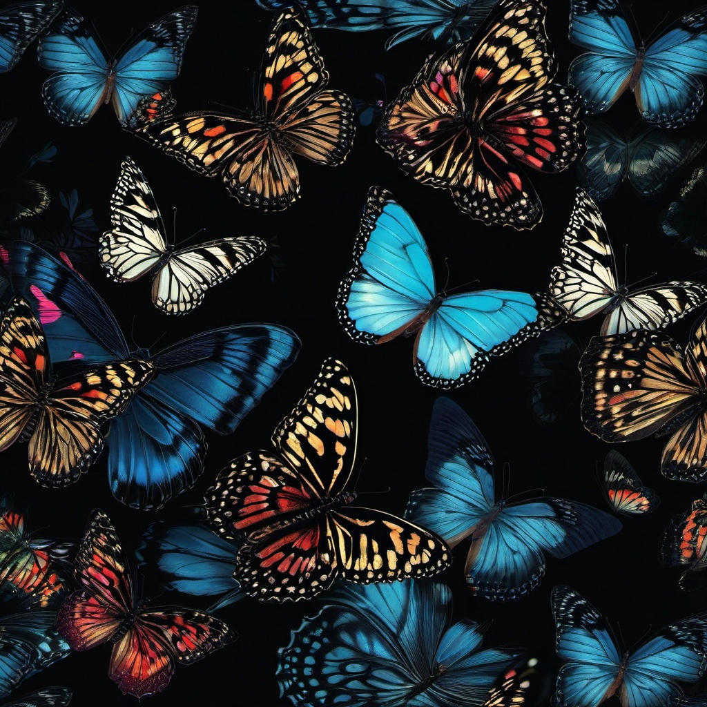 Butterfly Background Wallpaper - dark butterfly wallpaper  