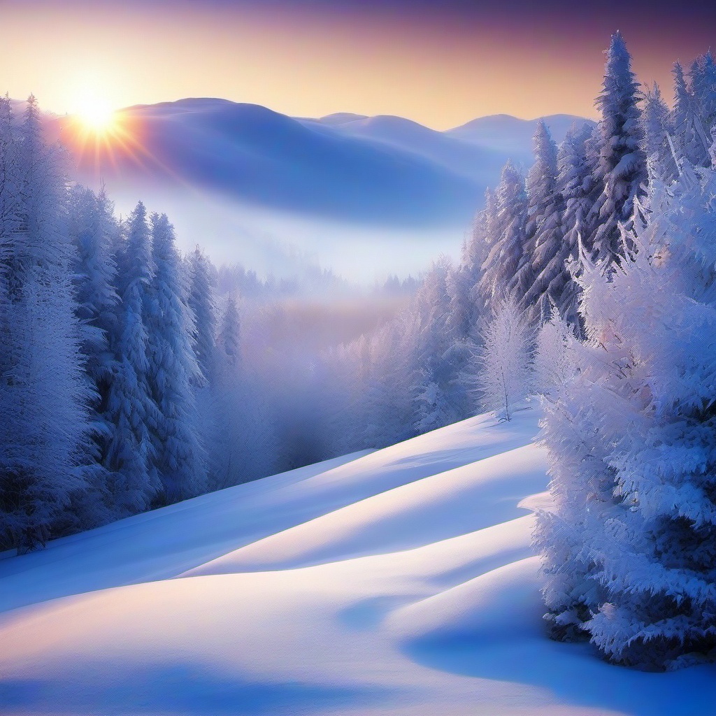 Winter background wallpaper - snowy winter background  