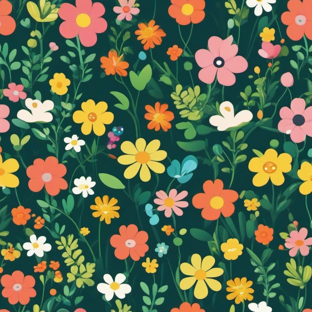 cartoon spring wallpaper  ,background wallpaper