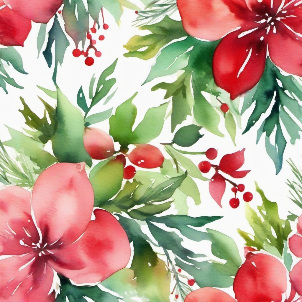 Watercolor Background Wallpaper - christmas watercolor background  