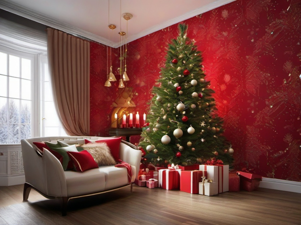 Christmas Wallpaper Decor  