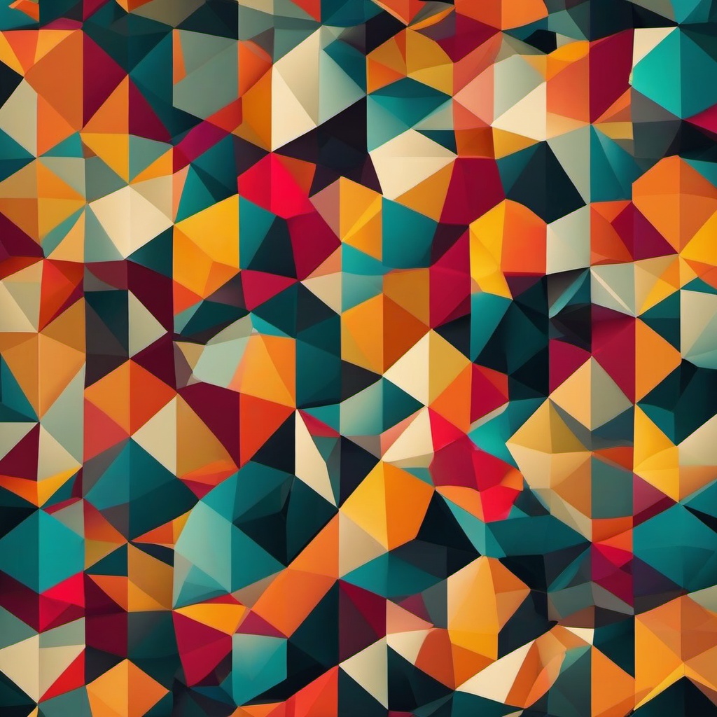 Geometric Background - abstract geometric shapes background  