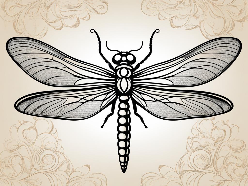 dragonfly dreams - design a tattoo featuring delicate dragonflies in flight, symbolizing change and transformation. 