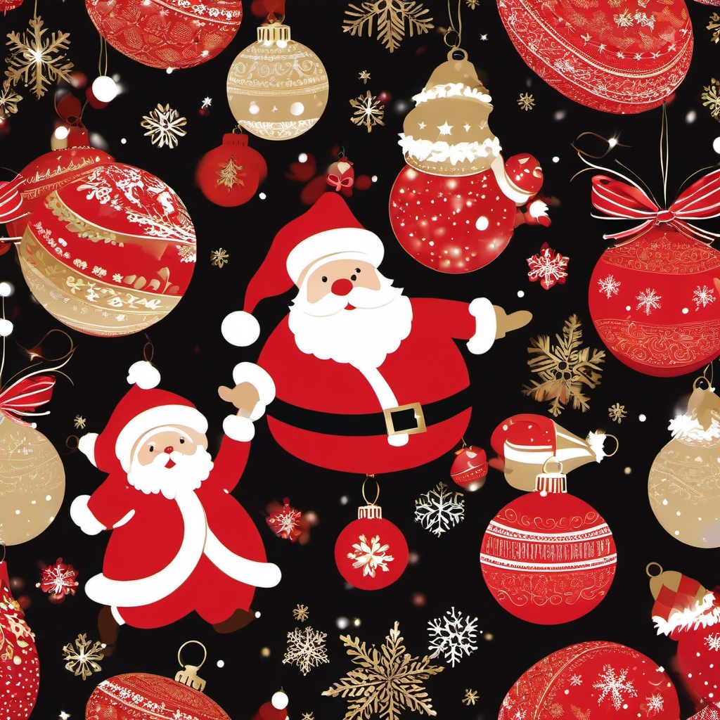 Christmas Background Wallpaper - christmas wallpaper with santa  