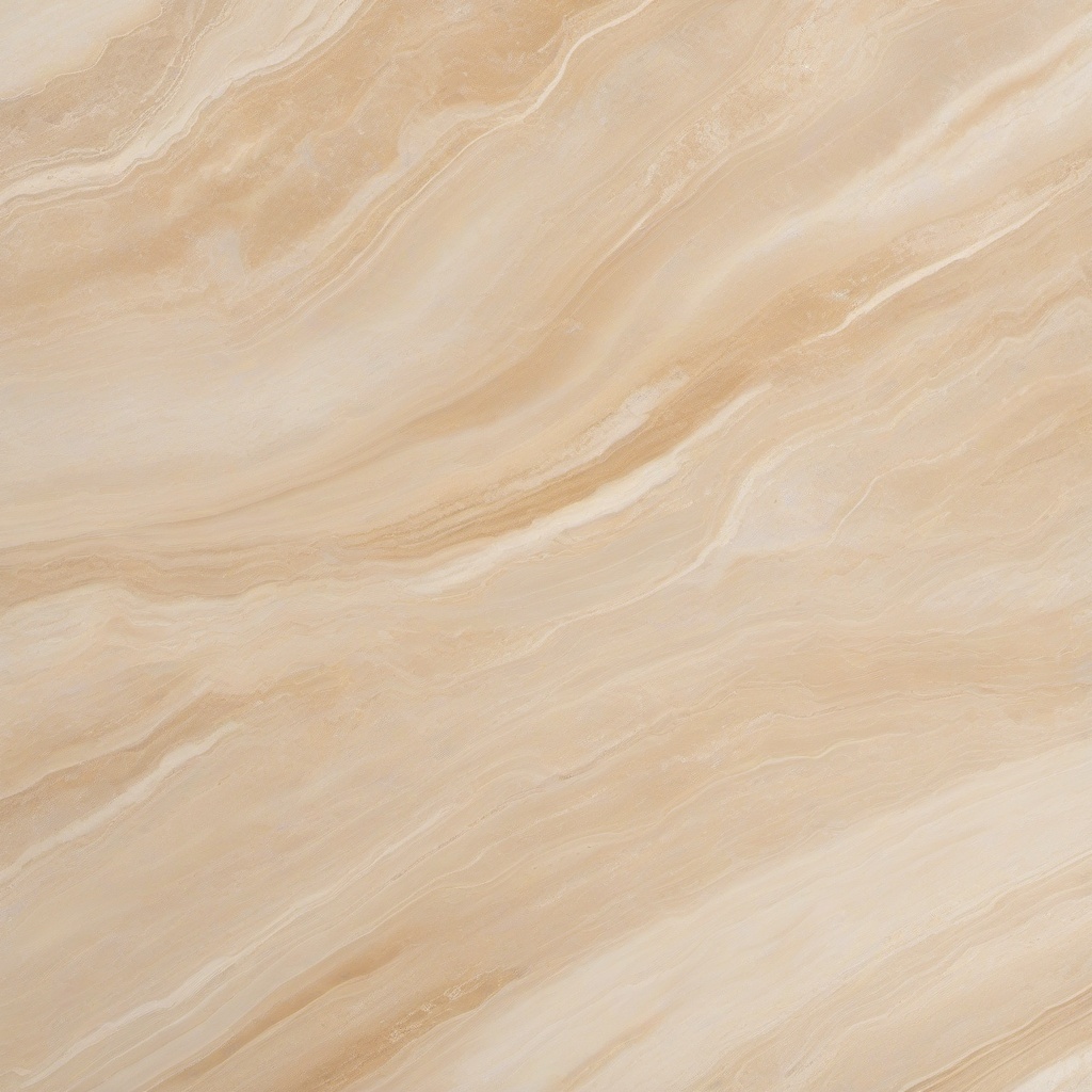 Polished travertine in creamy beige with a glossy finish top view, product photoshoot realistic background, hyper detail, high resolution