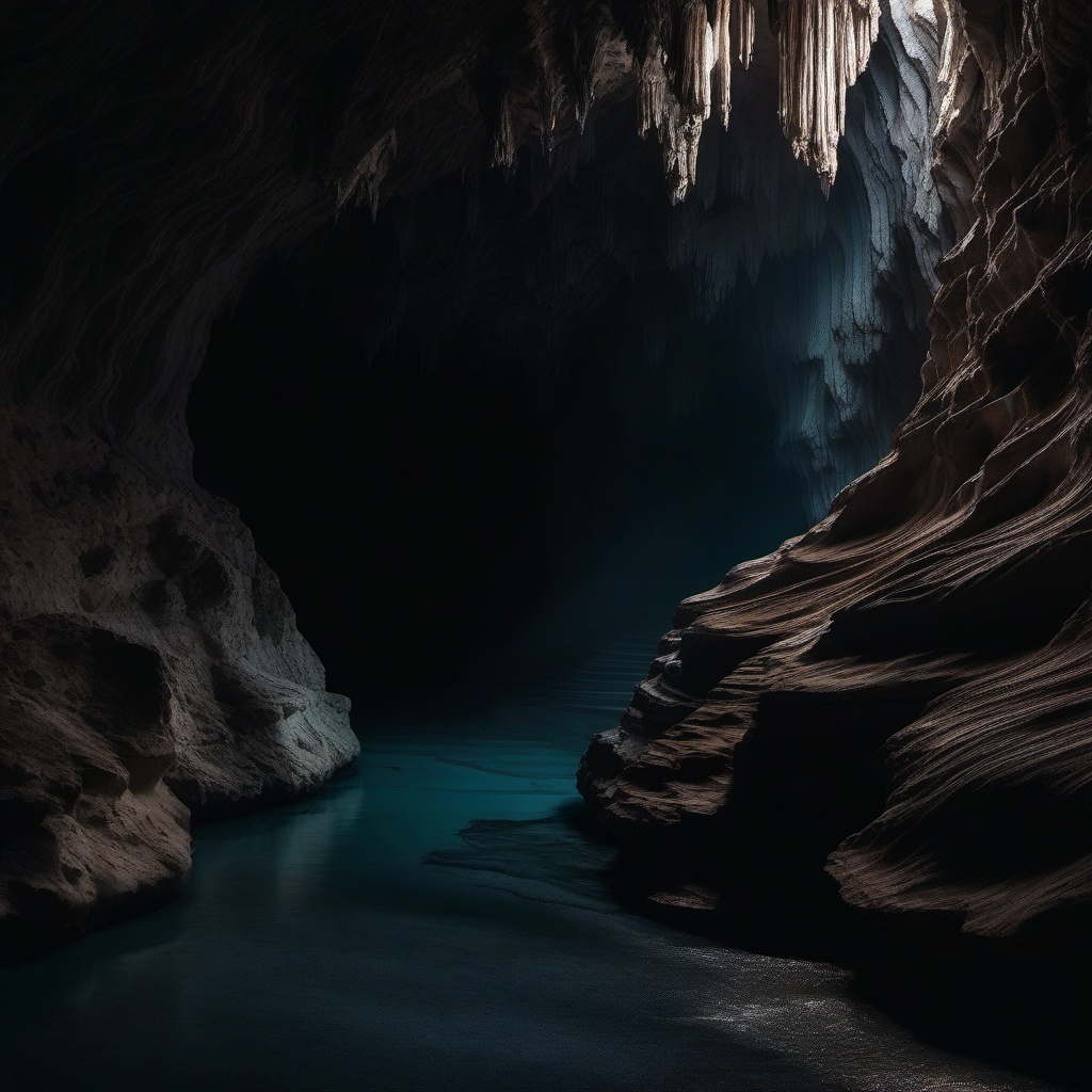 Dark Aesthetic Wallpaper - Explore the mystical caves of Carlsbad Caverns National Park, with dark aesthetics and intriguing limestone formations creating an enigmatic atmosphere.  intricate patterns, splash art, wallpaper art