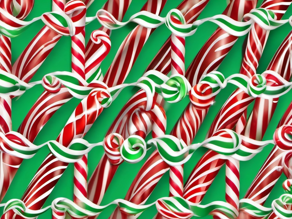 Candy Cane Christmas Wallpaper  