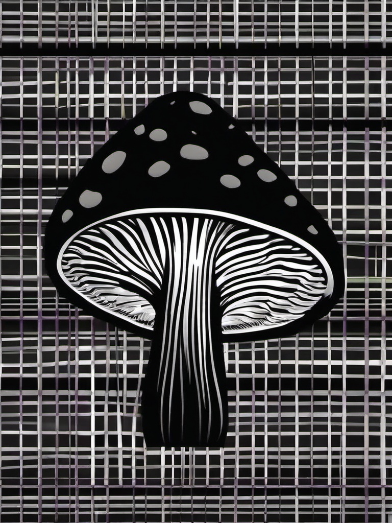 Black Mushroom Wallpaper  ,mobile iphone background wallpaper