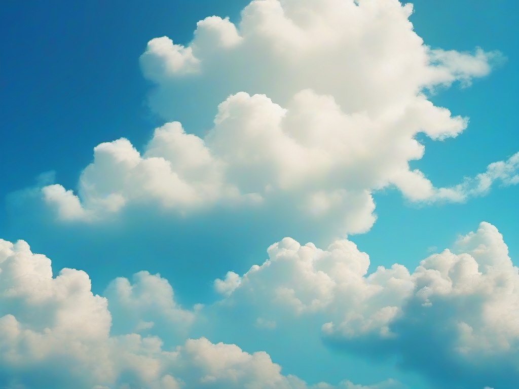 Sky Blue Cloud Background  ,desktop background wallpaper