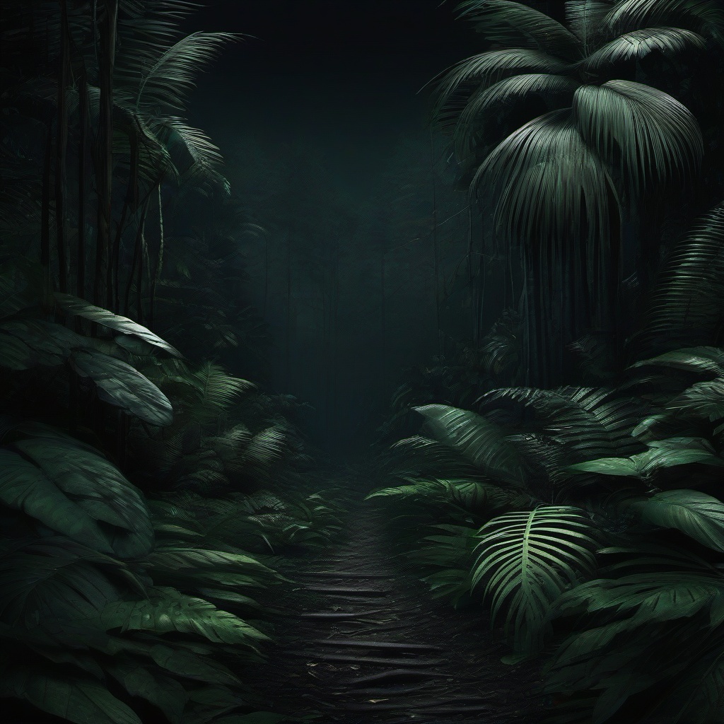 Forest Background Wallpaper - dark jungle background  
