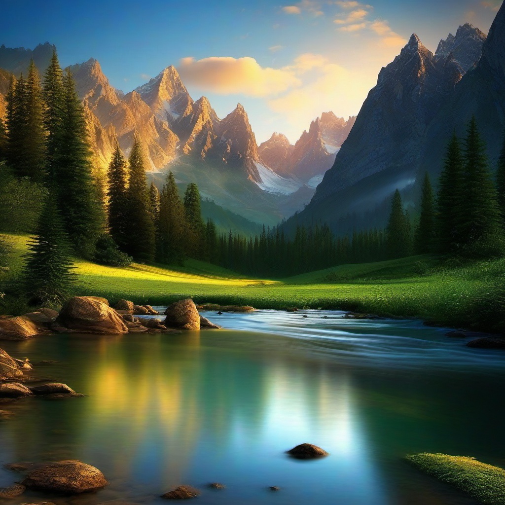 Mountain Background Wallpaper - water and mountain wallpaper  